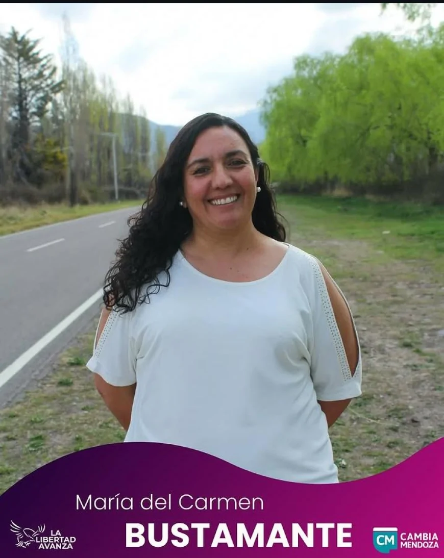 Marita Bustamante asume su banca el próximo 30 de abril, en Tunuyán como Consejal.
