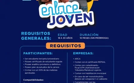 San Carlos abrió la inscripción al programa Enlace Joven para estudiantes universitarios
