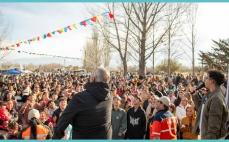 San Carlos celebró el Día del Niño con grandes festejos en Eugenio Bustos y La Consulta