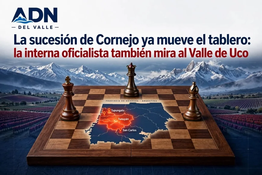 “La carrera por 2027 ya comenzó en Mendoza: nombres, internas y el papel que jugará el Valle de Uco”