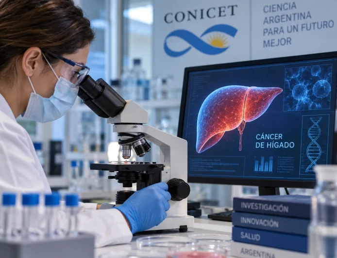 Investigadores argentinos avanzan contra el cáncer de hígado