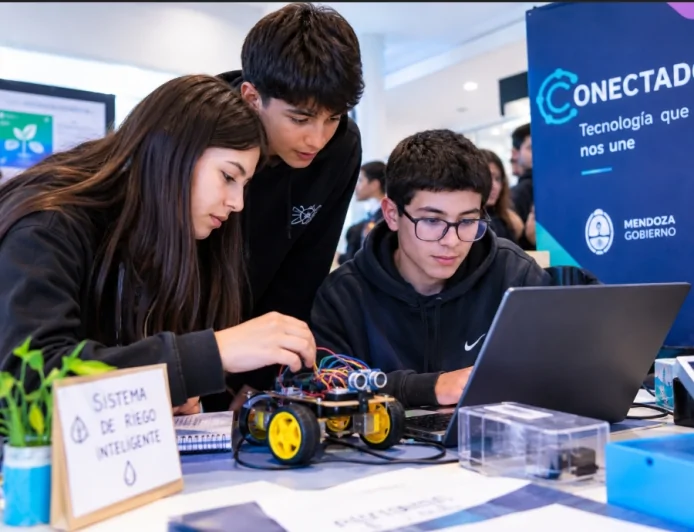 Tienen entre 14 y 18 años y ya crean tecnología: los proyectos de jóvenes mendocinos que buscan transformar su comunidad